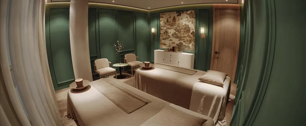 Cabine duo avec deux tables de massage